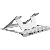 Conceptronic Notebook Halterung + 7-in-1 Docking silber