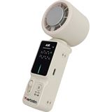 Verbatim Cool 'n' Go Ice Touch Pro Handheld Fan White/Silver