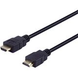 (&euro;13,80*/1m) 0.50m Equip HDMI2.0 Anschlusskabel HDMI-Stecker auf