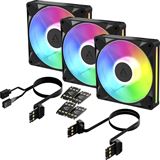 140x140x28mm Arctic P14 BioniX ARGB Daisy Chain Black 3Pack retail