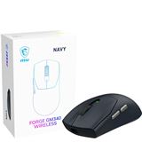 MSI Forge GM340 W Navy WIRELESS Gaming Maus