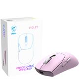 MSI Forge GM340 W Violet WIRELESS Gaming Maus