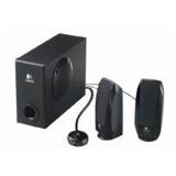 Logitech Aktivboxen S-220 2.1 System 17W RMS Schwarz OEM