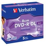 Verbatim DVD+R DL 2.4X 2.6GB MATT SILVER