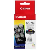 Canon BC-21e Schwarz + Farbig Kit