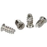 InLine 4er pack Lüfterschrauben für Gehäuse (33371E)