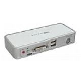 InLine KVM Switch, DVI, 2-fach, USB, mit Audio