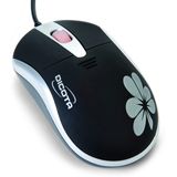 Dicota Blossom Optische Maus Schwarz USB