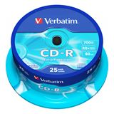 Verbatim CD-R 700 MB 25er Spindel (43432)
