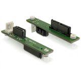Delock SATA Slimline 7+6pin zu SATA 7pin