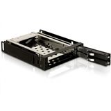 Delock 3.5" Wechselrahmen für 2x 2.5" Festplatten