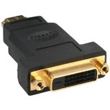 InLine HDMI Adapter HDMI-Stecker auf DVI 24+1 Buchse Schwarz vergoldet InLine HDMI Adapter HDMI-Stecker auf DVI 24+1 Buchse Schwarz vergoldet