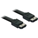 (€4,90*/1m) 1.00m Delock eSATA Anschlusskabel eSATA Stecker auf (€4,90*/1m) 1.00m Delock eSATA Anschlusskabel eSATA Stecker auf
