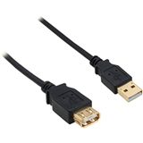 (€4,90*/1m) 1.00m InLine USB2.0 Verlängerungskabel USB A (€4,90*/1m) 1.00m InLine USB2.0 Verlängerungskabel USB A