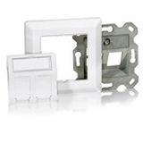 Equip 761303 reinwei&szlig; Geh&auml;use f&uuml;r RJ-11/RJ-45 (761303)