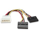 (€26,00*/1m) 0.15m Manhattan SATA Y-Stromadapterkabel (€26,00*/1m) 0.15m Manhattan SATA Y-Stromadapterkabel