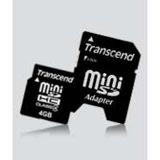 4GB Transcend MiniSDHC Card (TS4GSDMHC4)