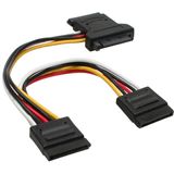 InLine SATA Stromadapterkabel, , SATA St/Bu an 2x SATA St, 15cm InLine SATA Stromadapterkabel, , SATA St/Bu an 2x SATA St, 15cm