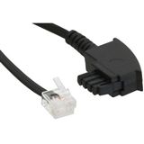 (€0,65*/1m) 6.00m InLine TAE-F Anschlusskabel TAE-F Stecker auf (€0,65*/1m) 6.00m InLine TAE-F Anschlusskabel TAE-F Stecker auf