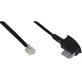 (€0,82*/1m) 6.00m InLine TAE-N Anschlusskabel TAE-N Stecker auf (€0,82*/1m) 6.00m InLine TAE-N Anschlusskabel TAE-N Stecker auf