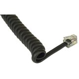 (€1,95*/1m) 2.00m InLine Telefon Anschlusskabel Spiralkabel RJ10 (€1,95*/1m) 2.00m InLine Telefon Anschlusskabel Spiralkabel RJ10