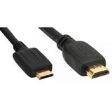 (€1,98*/1m) 5.00m InLine HDMI1.3 Anschlusskabel High-Speed Mini (€1,98*/1m) 5.00m InLine HDMI1.3 Anschlusskabel High-Speed Mini