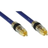 (&euro;1,63*/1m) 30.00m InLine Audio Anschlusskabel Premium-Line