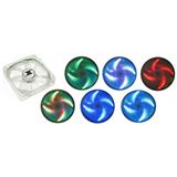 Inter-Tech 88885096 120x120x25mm 1500 U/min 22 dB(A) transparent Inter-Tech 88885096 120x120x25mm 1500 U/min 22 dB(A) transparent