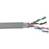 (€0,42*/1m) 100.00m InLine Cat. 5e Verlegekabel F/UTP Grau (€0,42*/1m) 100.00m InLine Cat. 5e Verlegekabel F/UTP Grau