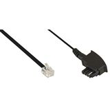 (€0,39*/1m) 10.00m InLine TAE-F Anschlusskabel TAE-F Stecker auf (€0,39*/1m) 10.00m InLine TAE-F Anschlusskabel TAE-F Stecker auf