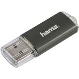 16 GB Hama FlashPen "Laeta" grau USB 2.0