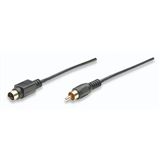 (€2,17*/1m) 1.80m Manhattan S-Video Adapterkabel S-Video Stecker (€2,17*/1m) 1.80m Manhattan S-Video Adapterkabel S-Video Stecker