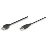 (€2,17*/1m) 1.80m Manhattan USB2.0 Verlängerungskabel USB A (€2,17*/1m) 1.80m Manhattan USB2.0 Verlängerungskabel USB A