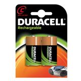 Duracell Recharge Ultra HR14 Nickel-Metall-Hydrid C Baby Akku 3000