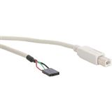 USB 2.0 Stecker B auf Pfostenanschluss 0,4m