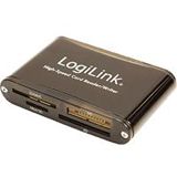 LogiLink Card Reader CR0013 USB 2.0 extern Multi Slot Kartenleser LogiLink Card Reader CR0013 USB 2.0 extern Multi Slot Kartenleser