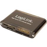 LogiLink Card Reader CR0013 USB 2.0 extern Multi Slot Kartenleser