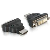 Delock HDMI Adapter HDMI-Stecker auf DVI 24+1 Buchse Schwarz Delock HDMI Adapter HDMI-Stecker auf DVI 24+1 Buchse Schwarz