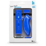 Bigben RF Duo Pack Wii Fernbedienung + Nunchuck Blau (WII)