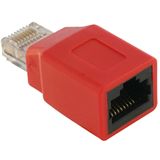 Delock Adapter RJ45 Crossover Stecker - Buchse