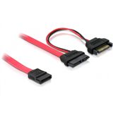 (€6,90*/1m) 1.00m Delock SATA Anschlusskabel SATA Stecker + (€6,90*/1m) 1.00m Delock SATA Anschlusskabel SATA Stecker +