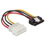 (€32,67*/1m) 0.15m Delock SATA Adapterkabel Molex-Stecker auf (€32,67*/1m) 0.15m Delock SATA Adapterkabel Molex-Stecker auf