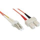 (€3,30*/1m) 3.00m InLine LWL Duplex Patchkabel 50/125 µm (€3,30*/1m) 3.00m InLine LWL Duplex Patchkabel 50/125 µm