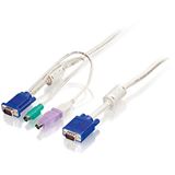 (€6,61*/1m) 1.80m LevelOne KVM Anschlusskabel VGA 15pol Stecker (€6,61*/1m) 1.80m LevelOne KVM Anschlusskabel VGA 15pol Stecker