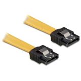 0.10m Delock SATA 3Gb/s Anschlusskabel SATA Stecker auf SATA Stecker