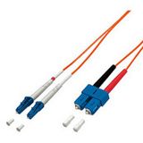 (€5,45*/1m) 2.00m Equip LWL Patchkabel LC Stecker auf SC Stecker (€5,45*/1m) 2.00m Equip LWL Patchkabel LC Stecker auf SC Stecker