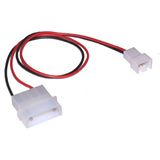 InLine Molex Buchse zu 1x 3-Pin Buchse Adapterkabel (33007) InLine Molex Buchse zu 1x 3-Pin Buchse Adapterkabel (33007)