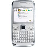 Nokia E72 NAVI zircon white