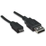(€1,63*/1m) 3.00m Manhattan USB2.0 Anschlusskabel Hi-Speed USB A (€1,63*/1m) 3.00m Manhattan USB2.0 Anschlusskabel Hi-Speed USB A