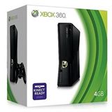 Microsoft XBox 360 Slim Konsole 4GB Wi-Fi schwarz (X360)